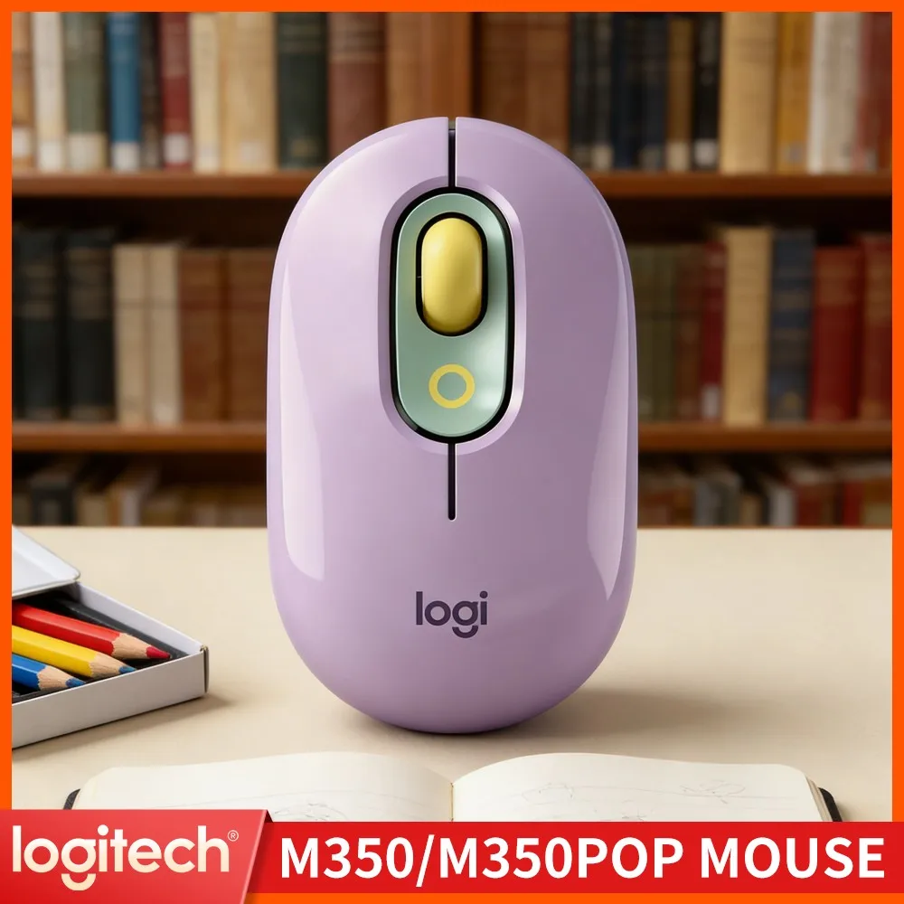 Mouse Logitech M350 POP Ramah  - Gaming Console Logitech ulasan dan harga
