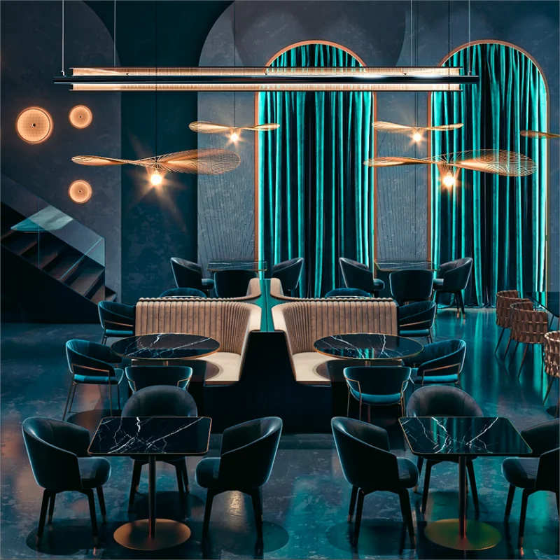 Commercial Furniture Custom Color L-Shaped Sofa Booth Seating for KTV Restaurant