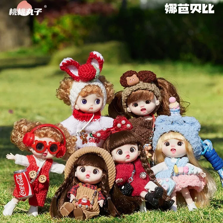 

Милый персиковый кулон-кукла Маруко Лоли, подарок на день рождения и Рождество, подвеска для мобильного телефона, модные аксессуары, игрушки-куклы для украшения