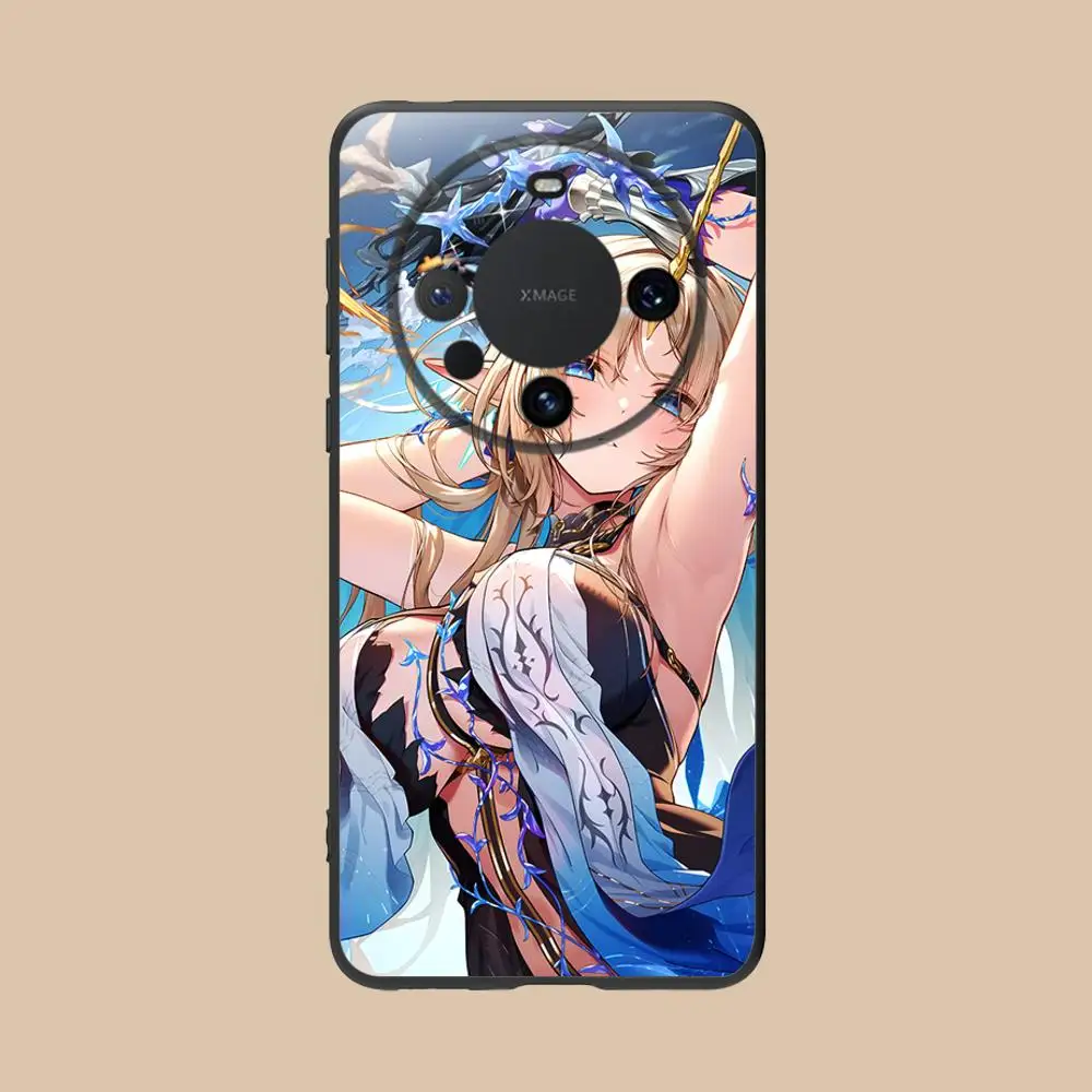 حافظة لهاتف هواوي ميت 60 50 40 30 20 10 Pro Plus Lite E 5G غطاء طباعة ملون غطاء جميل