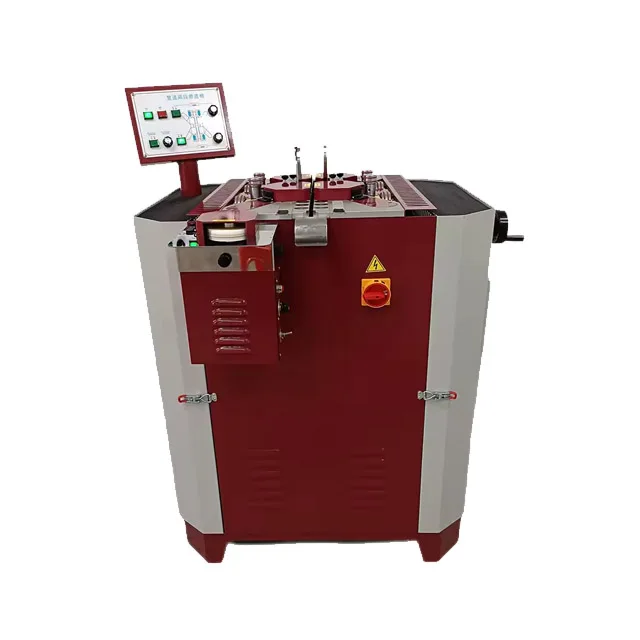 New Condition Core Motor Component Automatic 4-Wheel Double Side Edge Grinding Machinery for Leather Belts Manufacturing