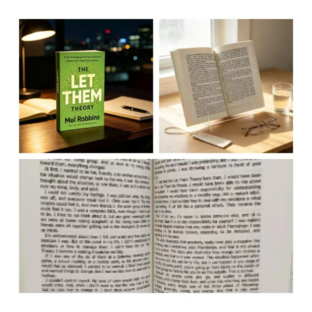 The Let Them Theory | Mel Robbins NYT Best‑Selling Book, English Paperback, Boundaries Mental Health Self‑Help