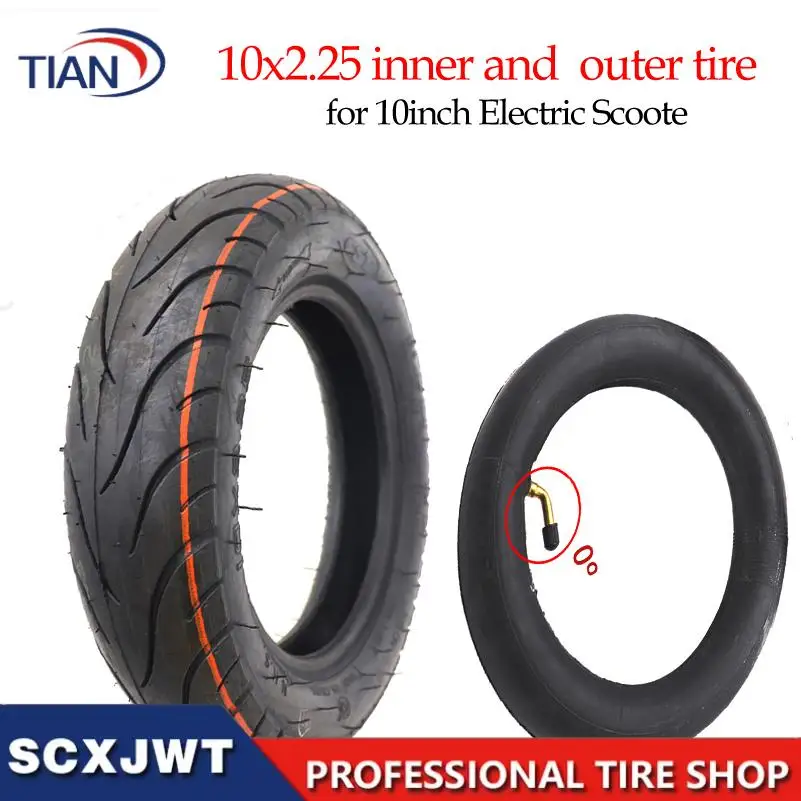 10x2.25 Tyre outer tyre inner tube CST Tyre for Electric Scooter Balancing Hoverboard Self Smart Balance  Parts