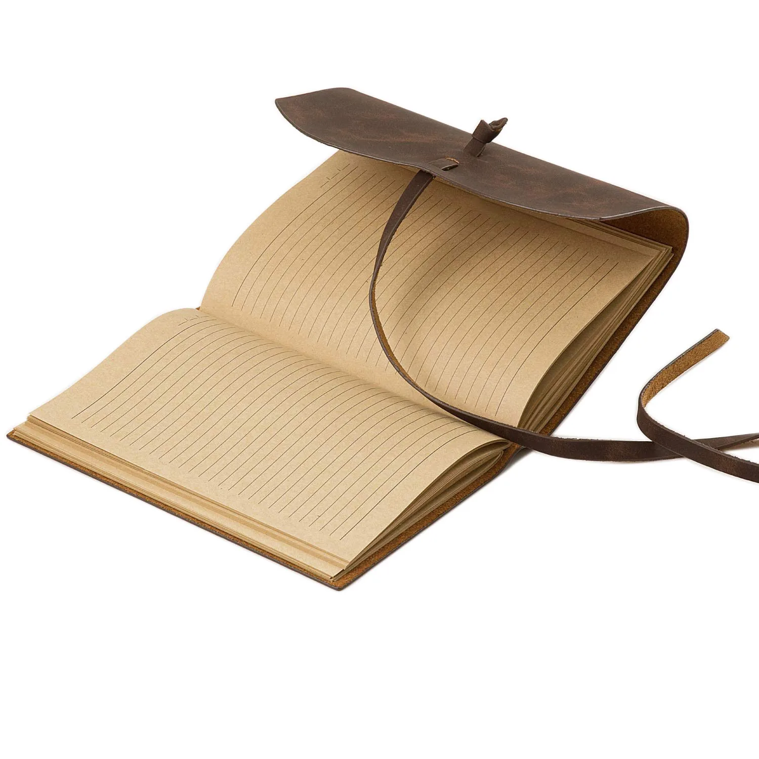 Makeasy 本革ジャーナルノートブック A6/A7 日記ジャーナル ライティング用 ヴィンテージスタイルジャーナル アーティスト、旅行者用