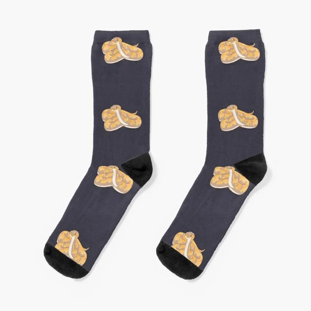 

Banana ball python illustration II Socks Lots Novelties hockey Socks Girl Men's