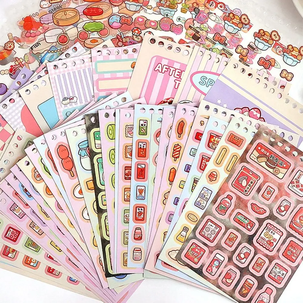 

Мультяшные 3D подарочные наклейки с закусками, многоцветные наклейки для укладки и наклеивания, декоративные игровые наклейки, аксессуары для скрапбукинга «сделай сам»