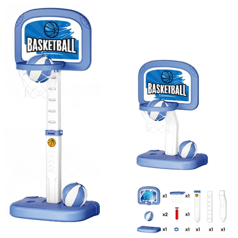 Pool Basketball Stand, Oversized Pool Toy For Poolside Water Basketball Games, Pool Games Water Basketball Stand