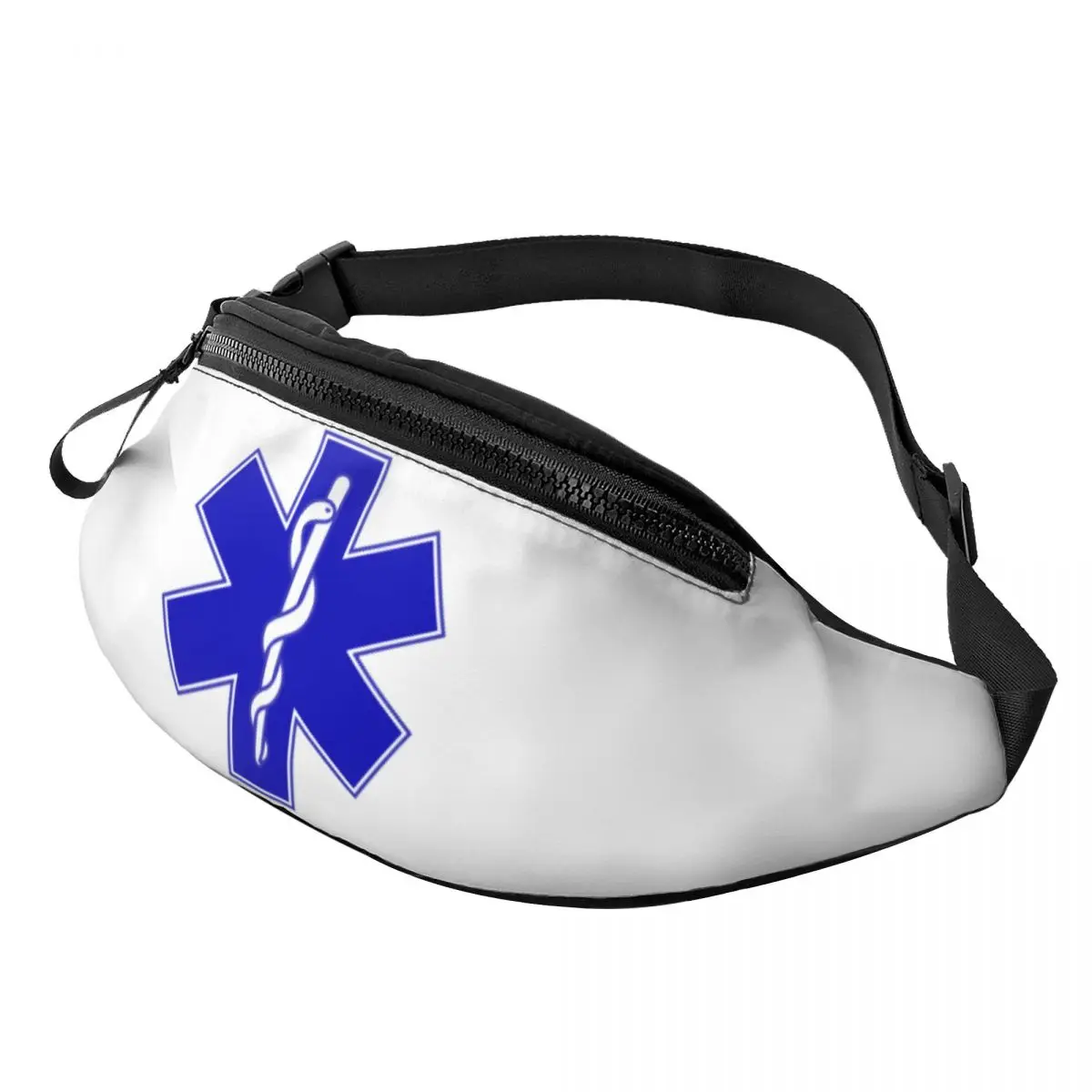 Lässige emt Star of Life Gürtel tasche für reisende Männer Frauen Cross body Hüft tasche Telefon Geldbeutel