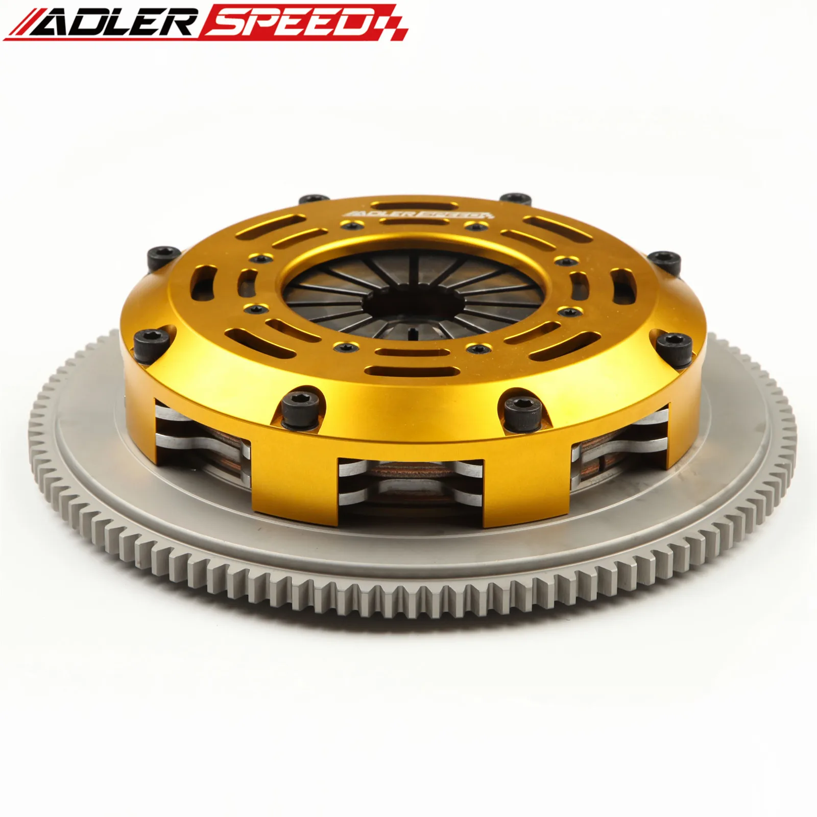 

ADLERSPEED Racing Clutch Twin Disk For 92-99 MITSUBISHI ECLIPSE GST MODEL FWD / EAGLE TALON TSi FWD 7 Bolt