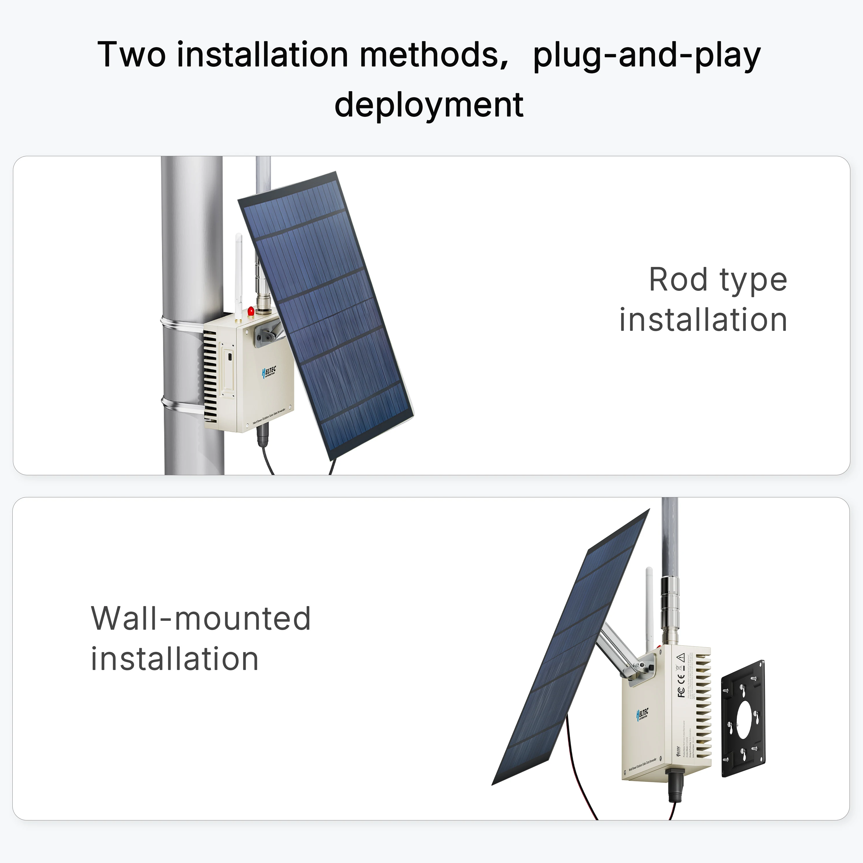 Heltec MeshTower V2 30dBm Outdoor LoRa Node With 3x2800mAh Battery Supports Solar Panel Meshtastic Meshcore