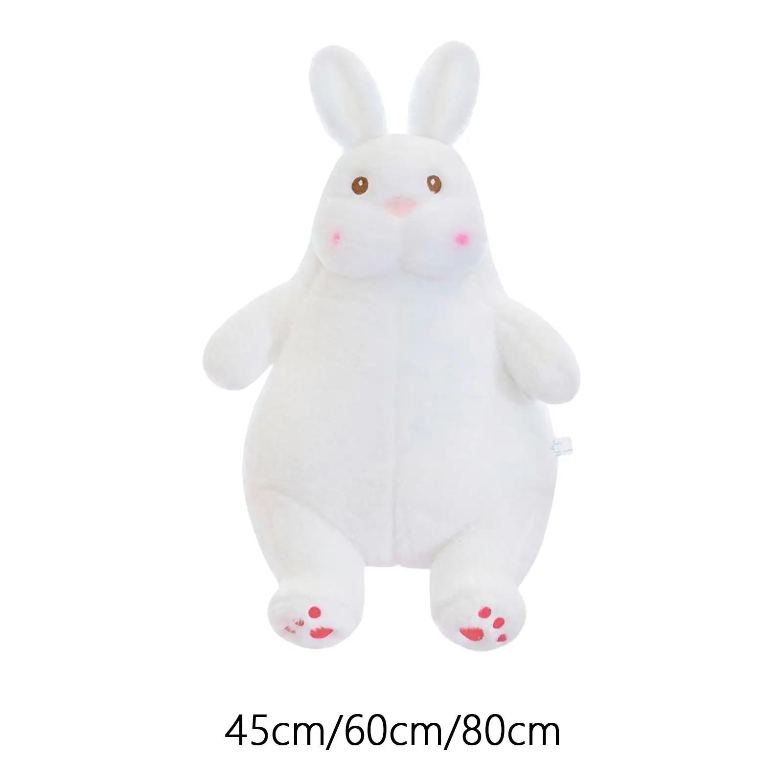 

Plush Rabbit Toy Stuffed Animal Room Decoration Throw Pillow for Bedroom Car