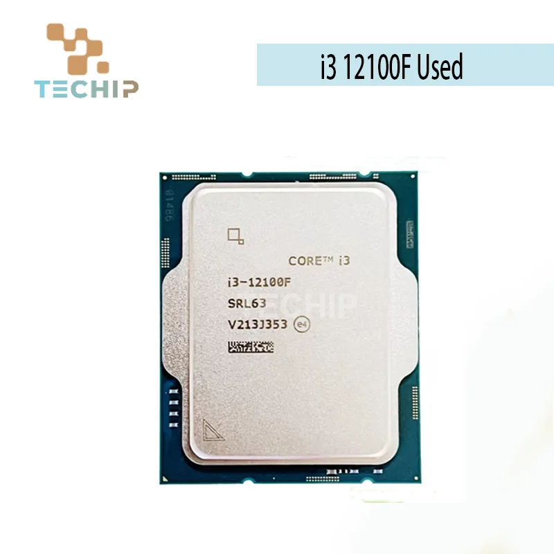 Core i3 12100F 3.3GHz Quad-Core LGA 1700 processor