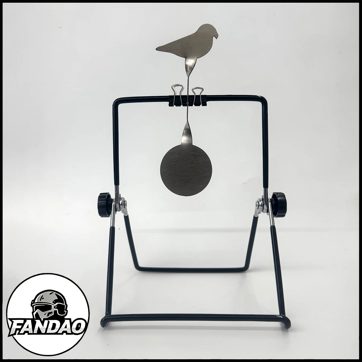 

360° Rotating Target Thickened Metal Auto-Reset Training Target Indoor and Outdoor Airsoft/Soft Bullets Shooting Accessories