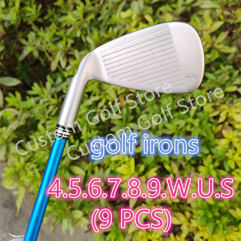 

New Golf Clubs 440 Golf Irons Set (4-9W.U.S) 9PCS Headcover