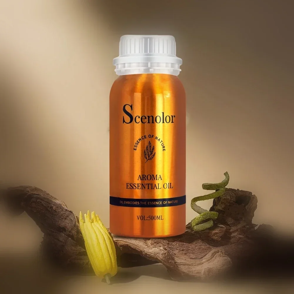 500ML 향수 에센셜 오일 가정용 방향제 아로마 디퓨저 기계 순수 식물성 유래 유명 브랜드 에센셜 오일