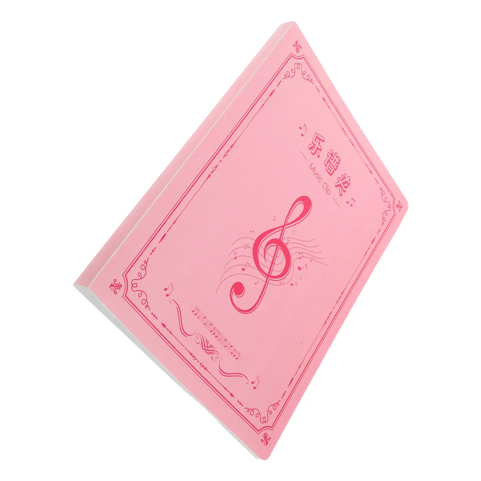 

Sheet Music Folder 50-Page Detachable Piano Sheet Music Holder Clip Double-Sided Storage Musical Book Clip Holder
