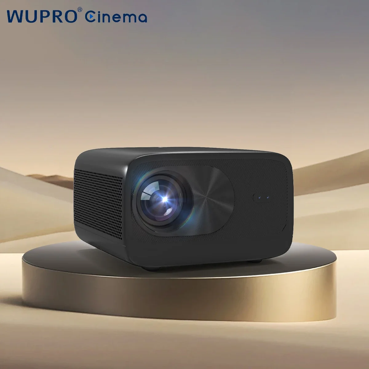 2024 New Trends Wupro OEM/ODM K-W125A LCD Proyector 500 ANSI Lumens 4+16GB Native 4K Smart Android 12 Home Theater Projector