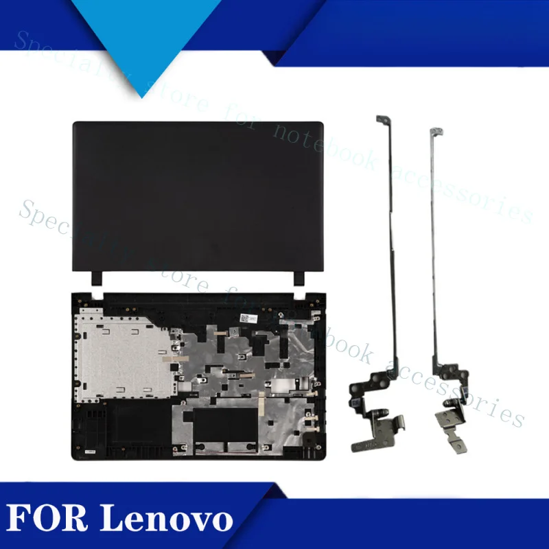 

A+ Для Lenovo 100-15IBY: черные петли для корпуса A/C, верхняя крышка, подставка для рук.