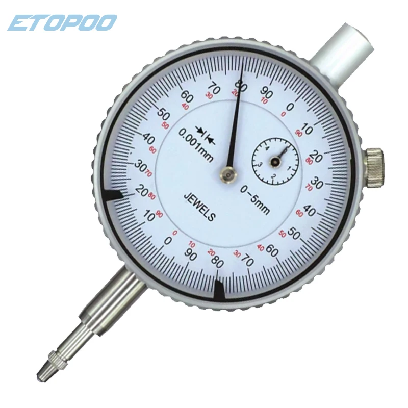 0,001mm Mikron-Messuhr 0-1mm 0-3mm 0-5mm Messbereich Präzisions-Stoßfeste Messuhr Präzisions-Messuhr – Detail 7