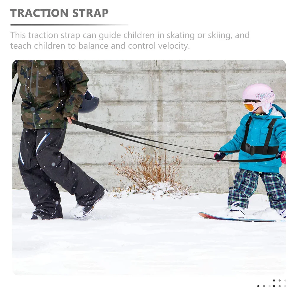 Ski Harness Skiing Teaching Belt Strap Skis Skating Balance Keeping Snowboard Safety Toddler Traction Vest