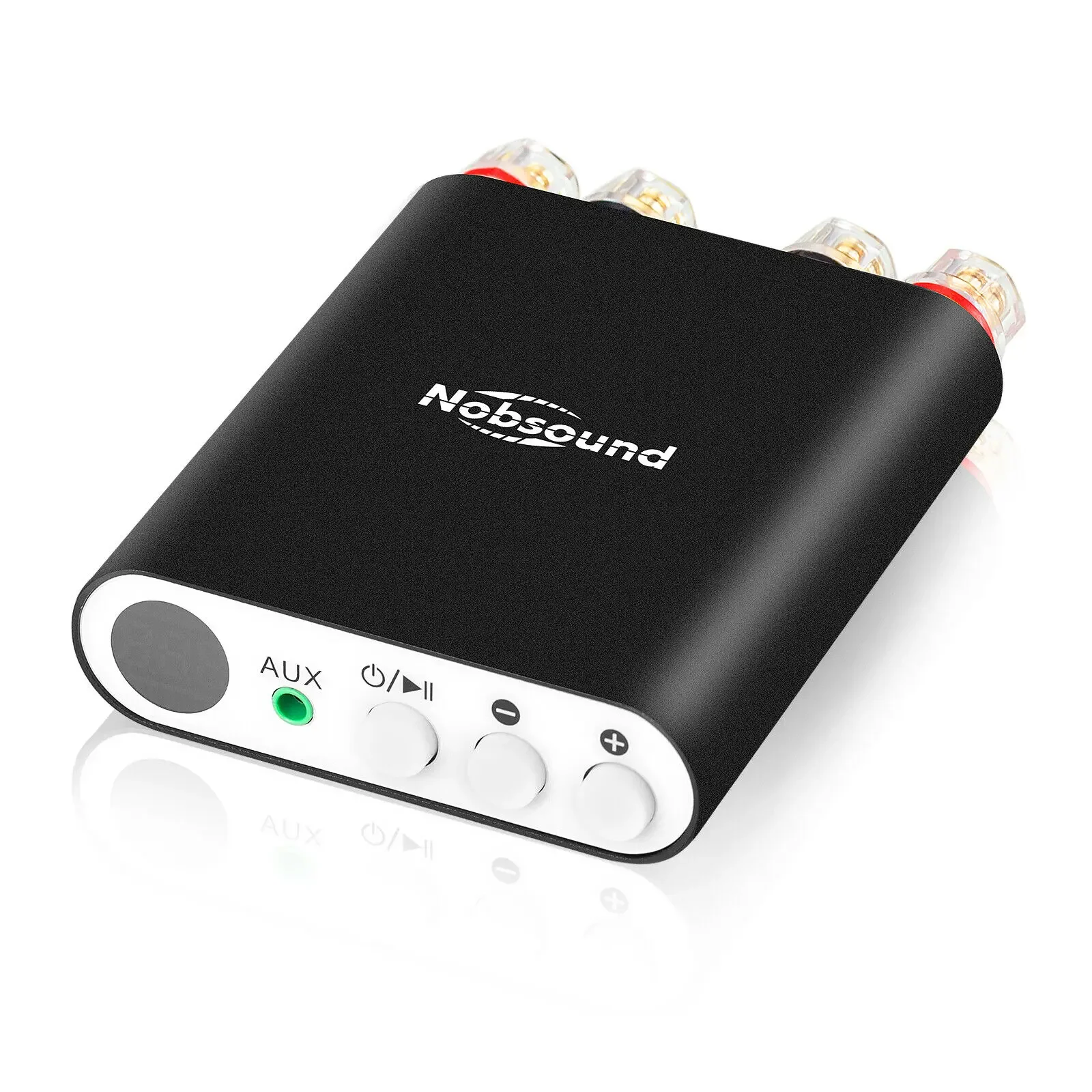 Nobsound TA-21 Mini Bluetooth 5.0 DSP Digital Amplifier Stereo Audio Receiver TPA3221 Integrated Power Amp 100W+100W