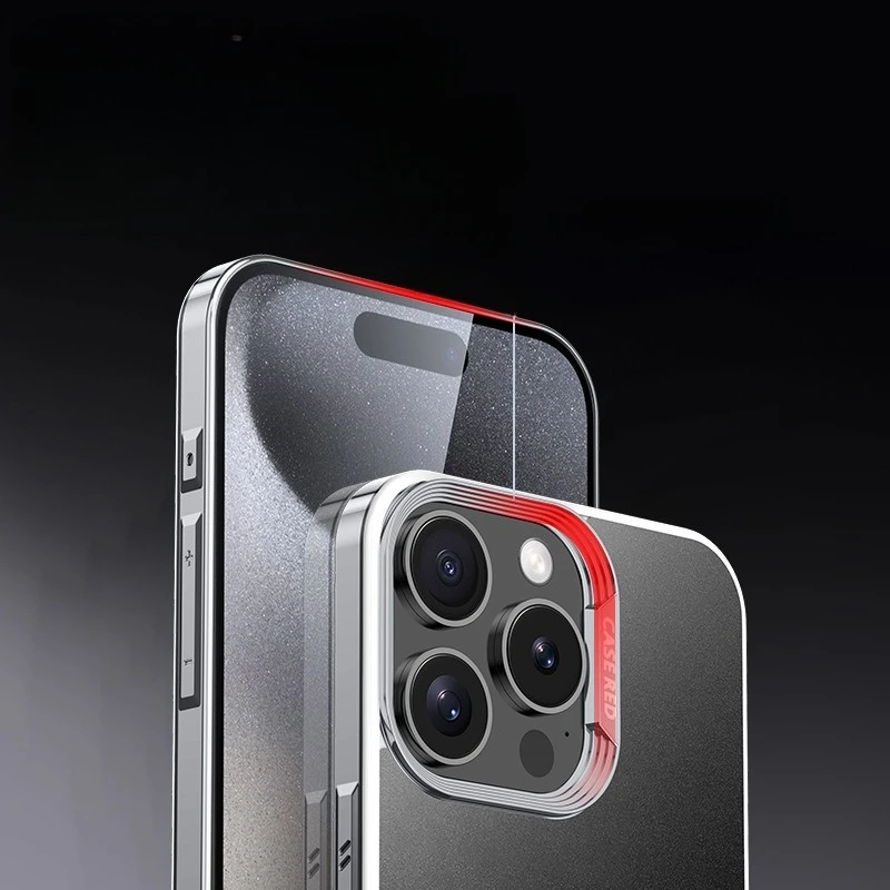 Качественный защитный чехол с гальваническим матовым вращающимся кронштейном и защитой от падения, подходит для iPhone 15, 16, полная серия