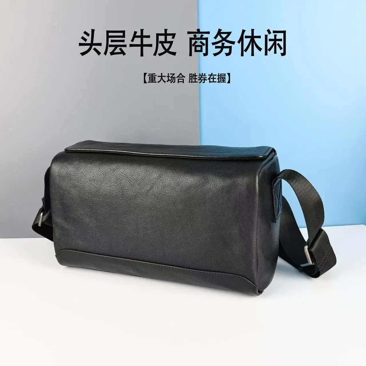 

New Fashion Men's Leather Shoulder Bag Outdoor Genuine Leather Crossbody Messenger Bags Brand Sling Bags For Male сумка