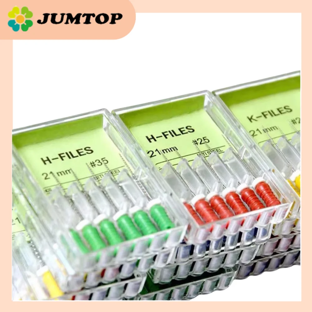 

Инструменты для стоматологической лаборатории H-файлы Стоматологические напильники Эндодонтические напильники для корневых каналов из нержавеющей стали 21/25 мм Стоматологические изделия