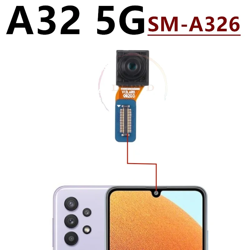 Rear Front Camera For Samsung Galaxy A32 4G 5G Selfie Facing Backside Frontal Back Camera Module Flex Repair Spare Part