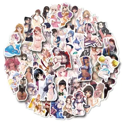 50pcs Sexy Beautiful Girl Waifu Beautiful Legs Cute Girl Day Cartoon Hand Account Stickers