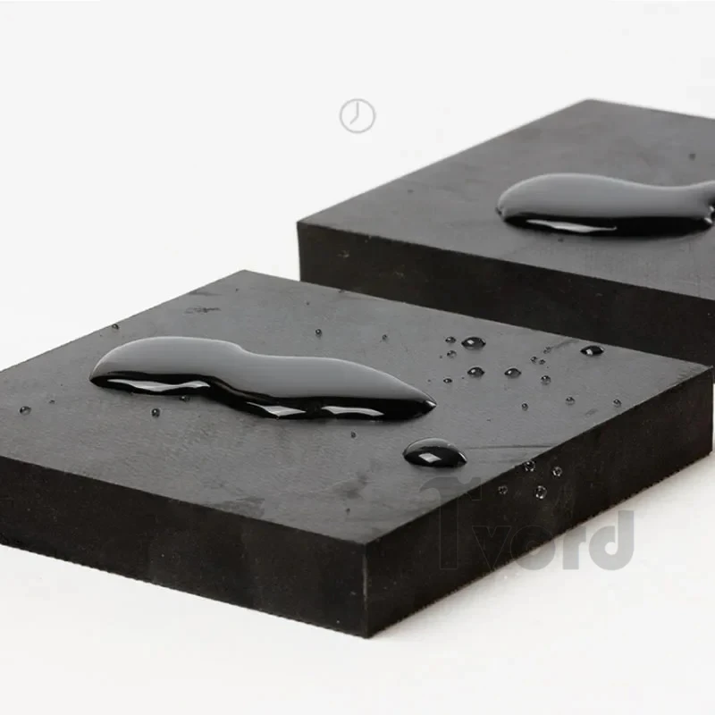 صناعة كتلة مطاطية سوداء مرنة مكافحة زلة التخميد طوقا وسادة مقاومة للصدمات صفائح مطاطية التخميد طوقا سمك 3-100 مللي متر #4