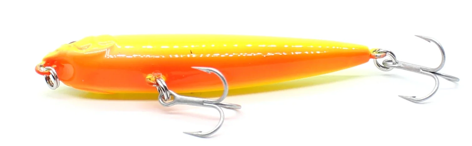 Topwater Walking The Dog 60 mm 3,4 g 105 mm 15,6 g harter Köder schwimmender Bleistiftstab Angelköder Bassoberfläche Schwimmer Wasser VMC Haken – Detail 16