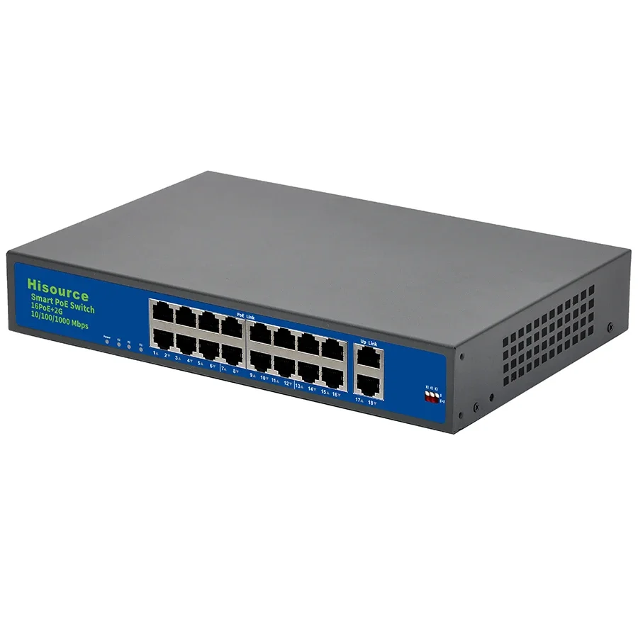OEM ODM Gigabit Uplink 16 Port PoE Switch Ethernet networking Switch POE switch