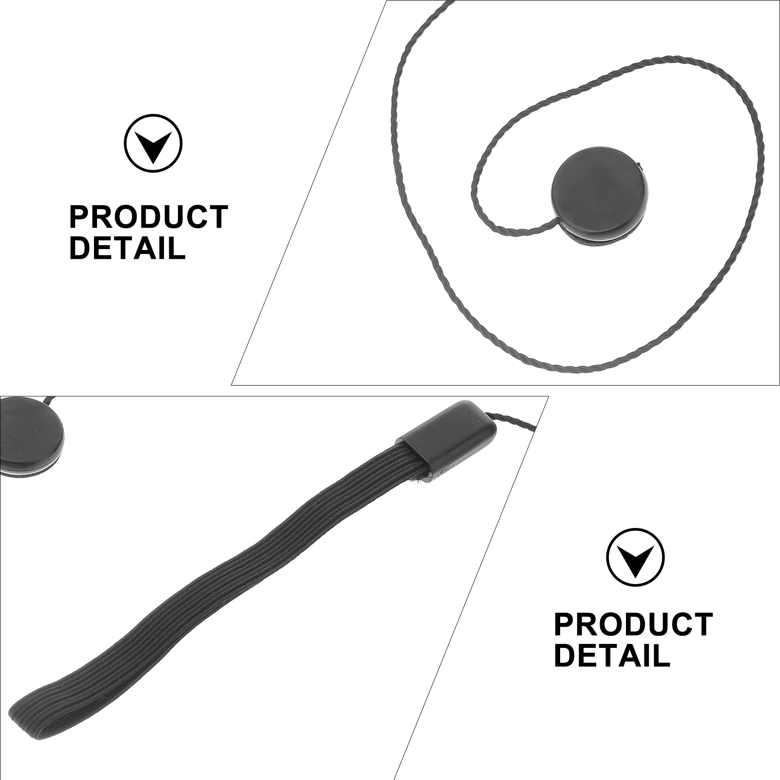 

20 Pcs Caps Elastic Rope Keeper String Camera Accessories Holders Leash Prevent Lost Secure Wrist Hand Outdoor Most