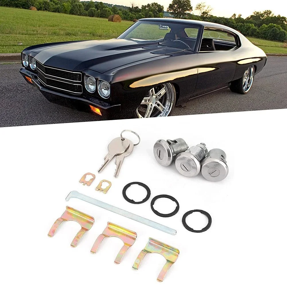 

Replacement Keys Lock Cylinder Kit For Restoration Projects Factory Specification Fit For Buick Skylark 1967-1970