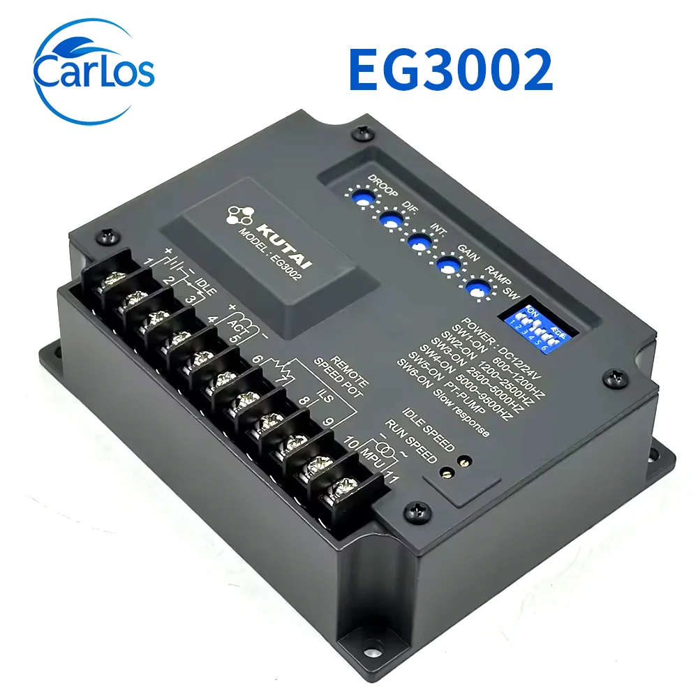 

Модуль управления оборотами двигателя дизельного генератора EG3002 (плата управления)