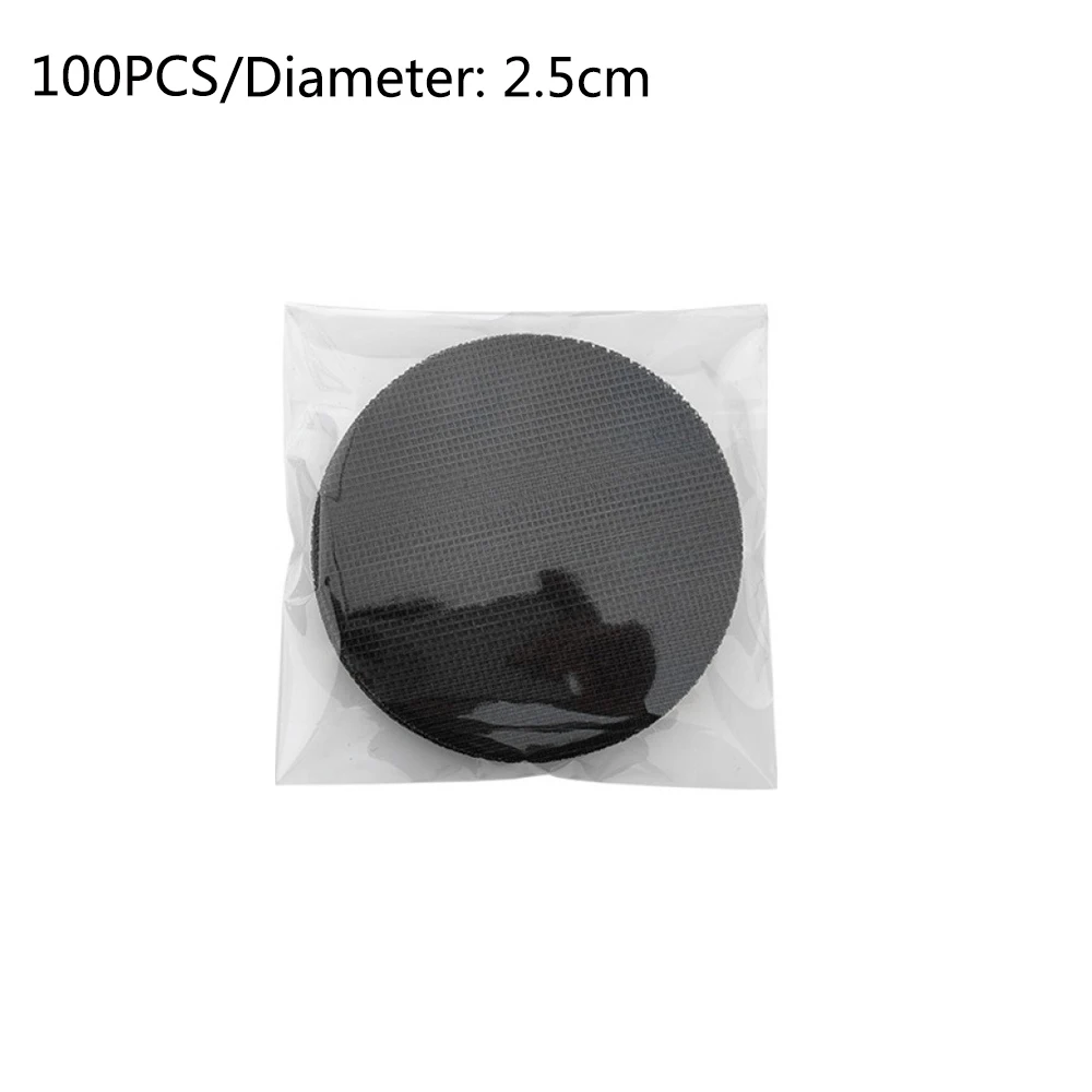 100PCS 2.5cm/4.5cm/7.5cm/10cm Pot Hole Screen Mat Round Drainage Hole Screen to Prevent Soil Loss Plant Drainage Screen Gasket