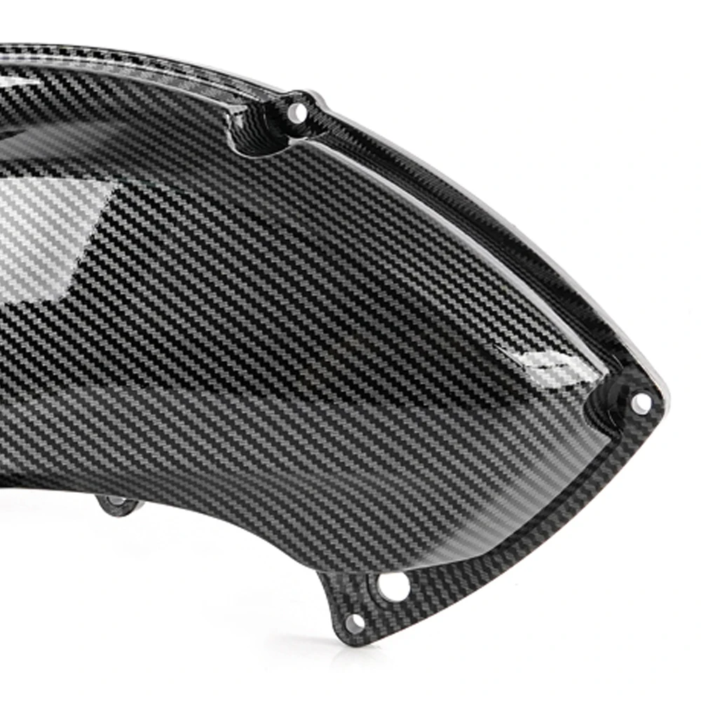 Capa de filtro de ar para motocicleta, para yamaha 2025 nmax155 nmax v3, acessórios, capa de motor, padrão de fibra de carbono