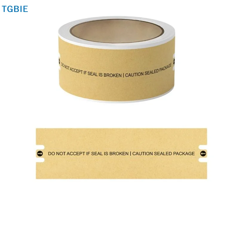 [TL]【TL】【SA】100Pcs/Roll Tamper-Proof Sealing Stickers Security Labels For Packages Mail Documents,3 X 10cm