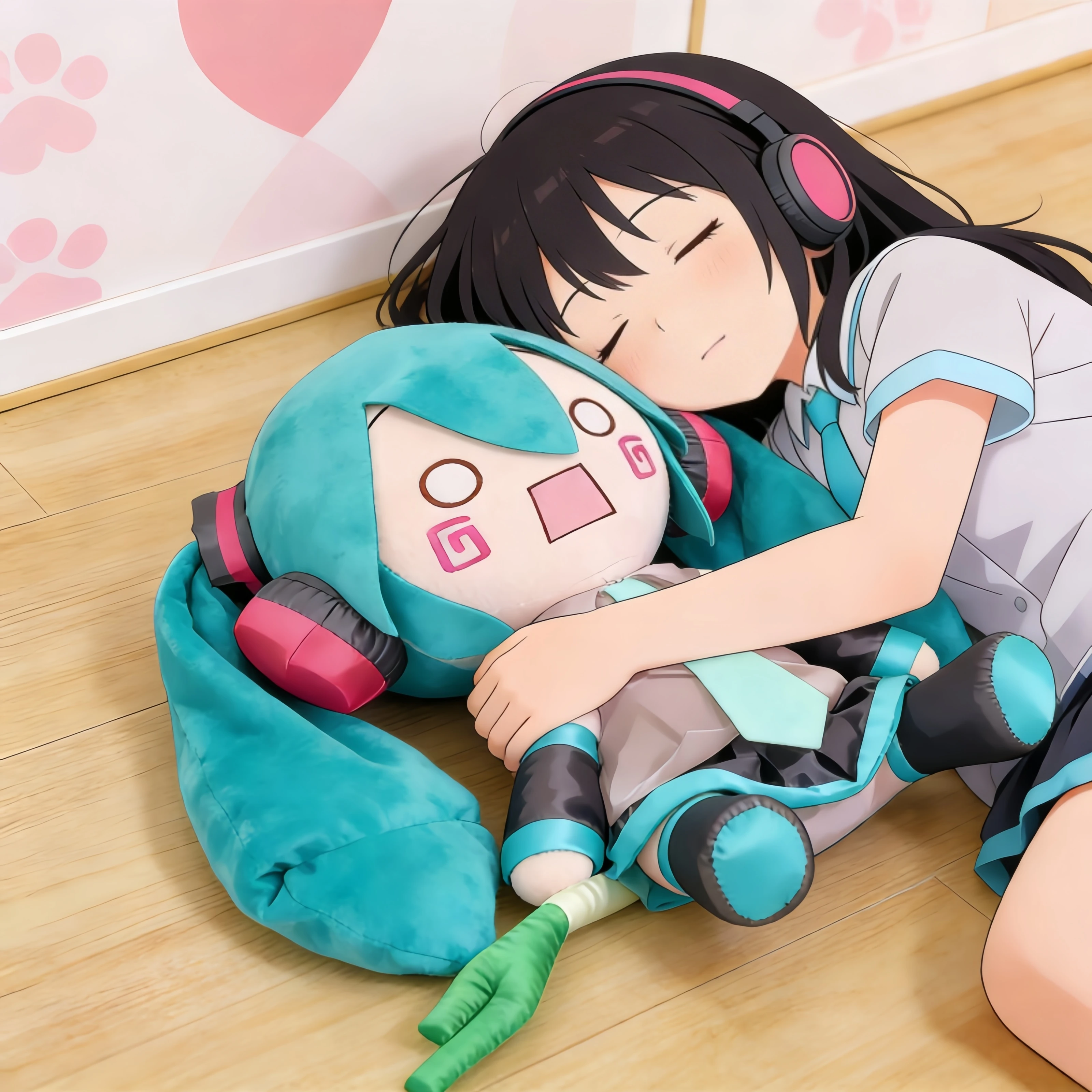 

Очаровательные плюшевые игрушки SEGA Hatsune Miku Spring Onion, коллекционные куклы Miku Fufu, подарок для девочек