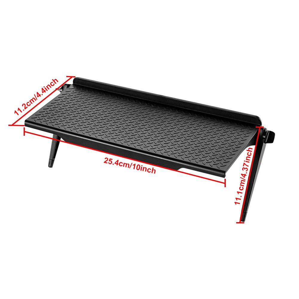 1 قطعة شاشة التلفزيون العلوي تخزين الرف قابل للتعديل شاشة الكمبيوتر شاشة سطح المكتب العلوي تخزين الرف راوتر الرف منظم منزلي