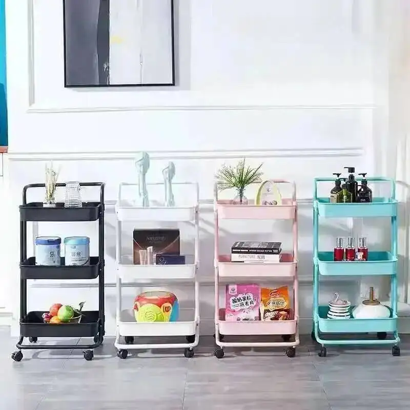 Cart Chariot Cosmetic Trolley Mobile Rolling Food Serving Wheels Storage Hairdresser Roulette Manicure Support Salon Furniture