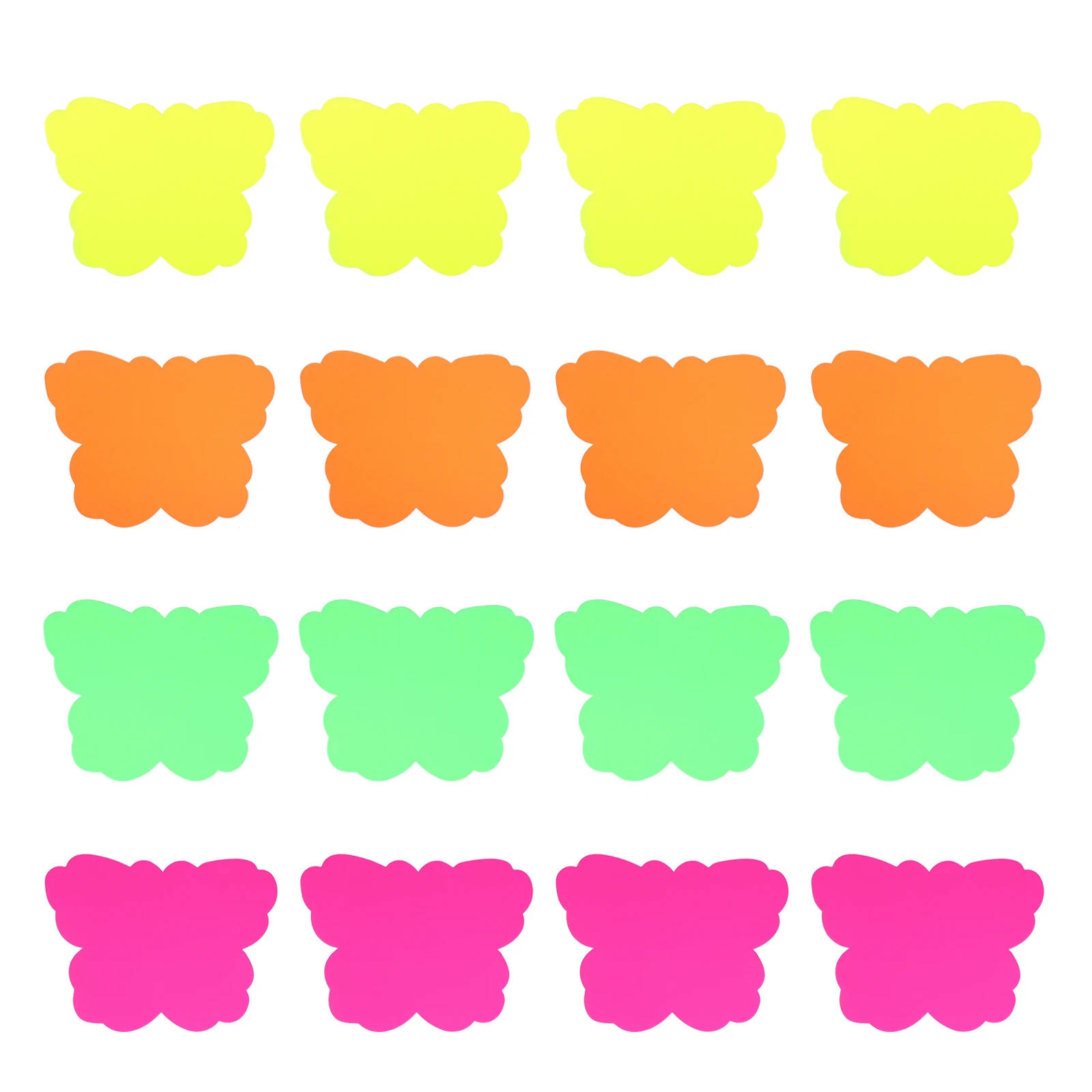 

40pcs Price Tags Commercial Paper Signs Butterflies Shaped Labels for Supermarkets Shops Retail Stores Promotional Bright Color