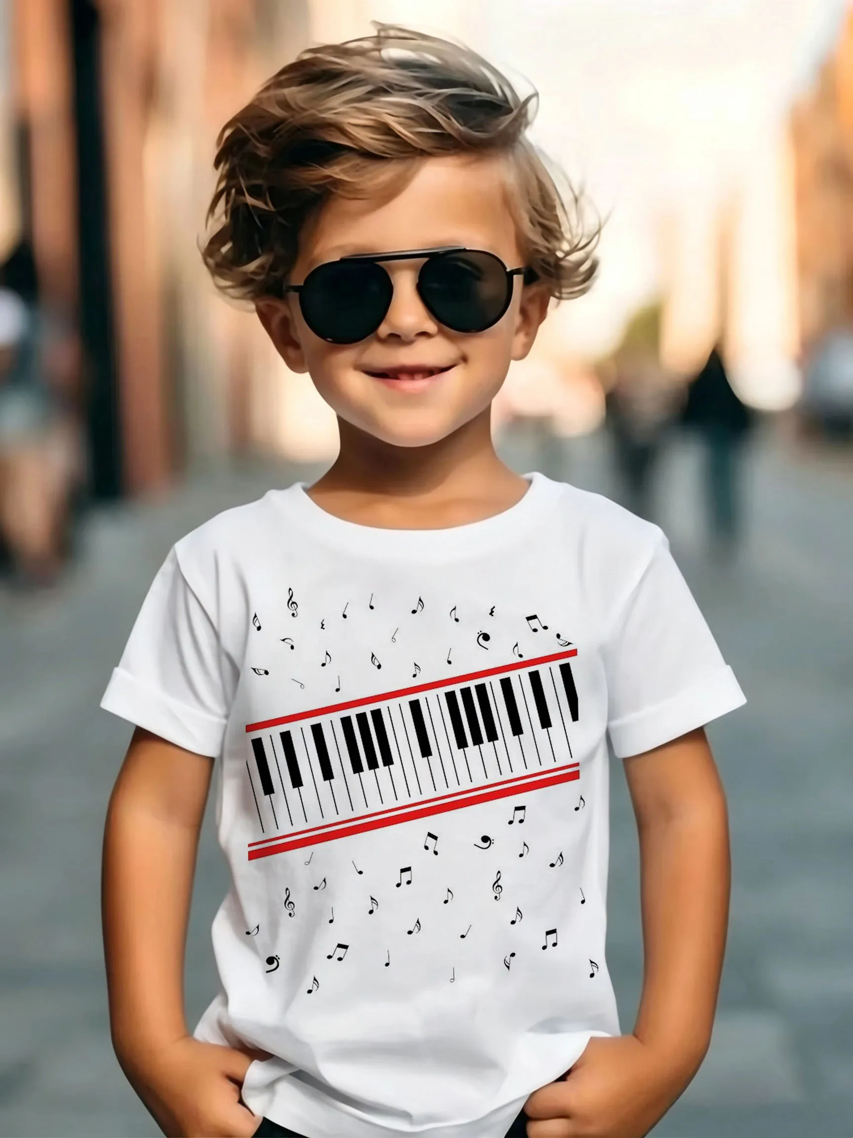 Michael Jackson Modern Redesign T-shirt Men and Women Summer Cotton Y2K Clothing Fashion Round Neck Short Sleeved Tee Fan Gifts