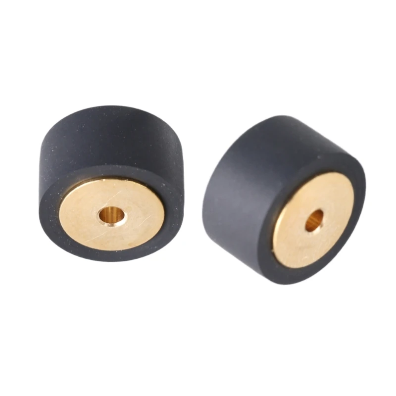 مشغل الشريط حزام بكرة عجلة المطاط قرصة الأسطوانة 11.8x7x6.5/11.8x8x6.5 للمسجلات يضمن صوت مستقر والمتانة