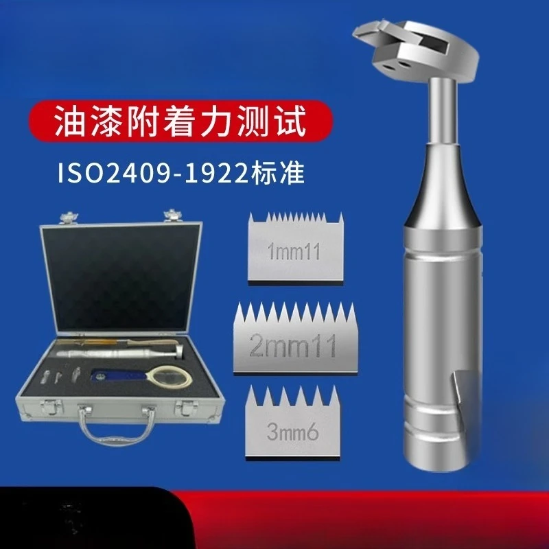 Paint film scratching paint set scratching device adhesion tester