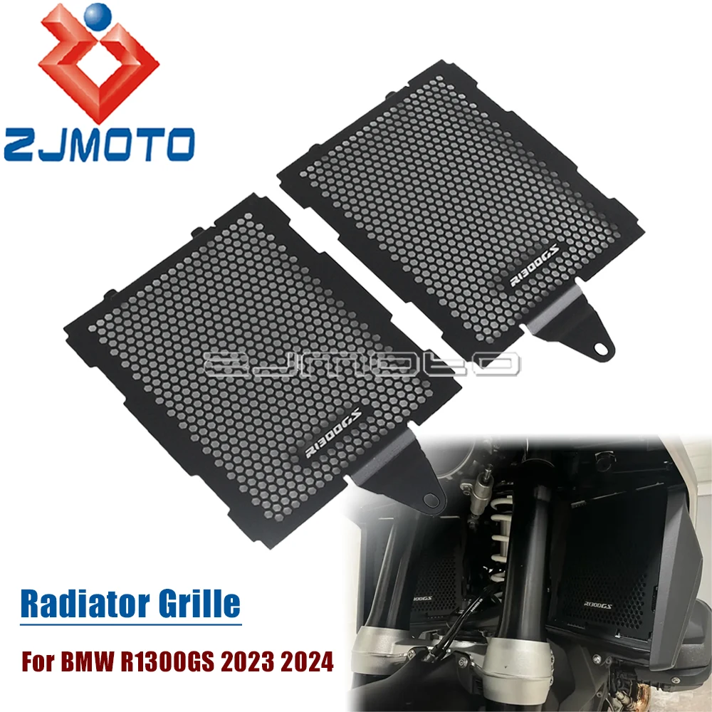 

Motorcycle Accessories Radiator Grille Guard Cover Aluminum R1300 GS Radiator Protective Mesh For BMW R1300GS R 1300GS 2023 2024