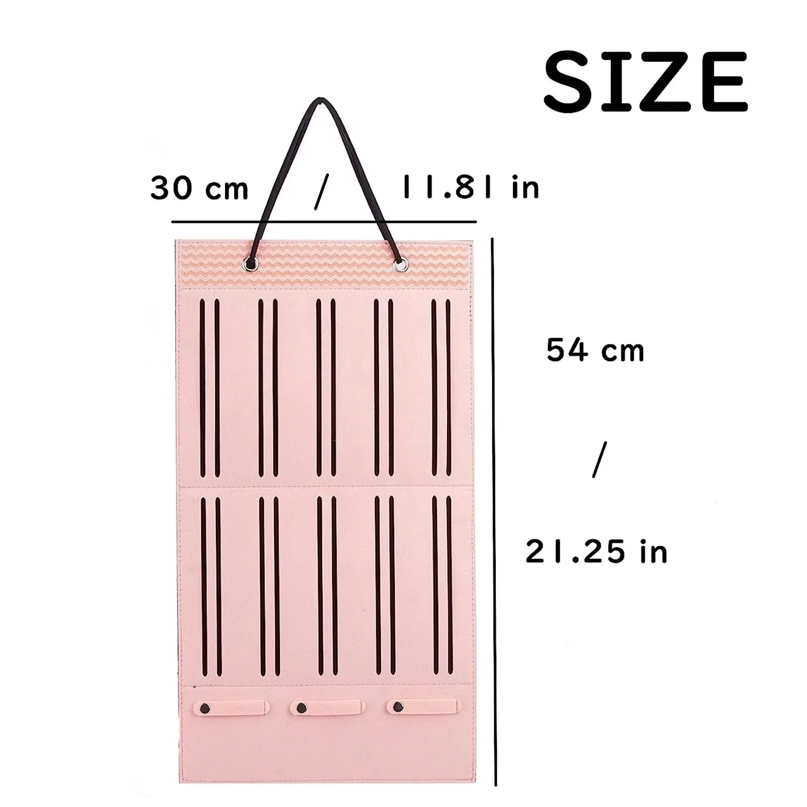 Hair Bows Holder Large Capacity Hair Clip Storage Hanger Baby Accessory Display Sturdy Rope Wall Hanging For Girl Room Decor