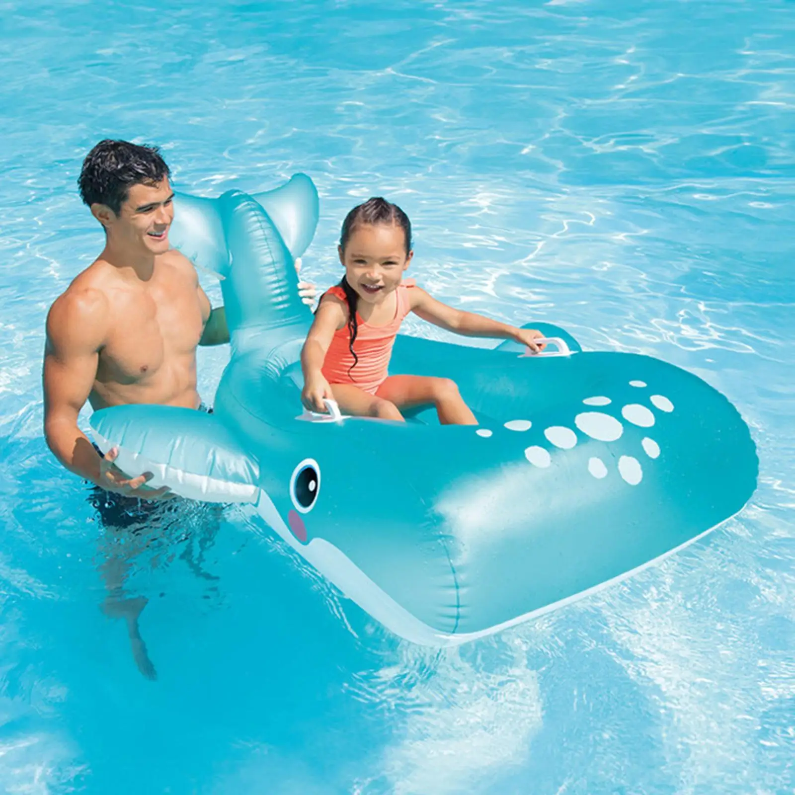 

Inflatable Surfboard with Handles Pool Float Float Surfboard Surfing Board for