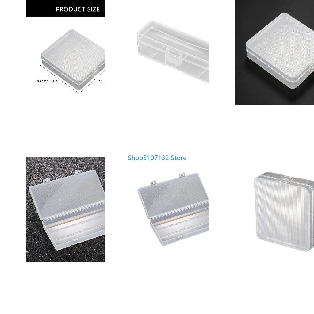 87HD Portable Battery Storage Box For 18650 Batteries Lightweight Secure Closures